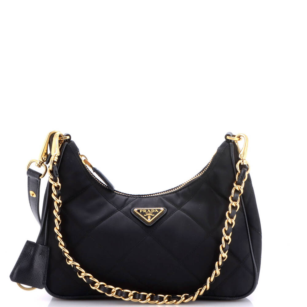 Prada Mini Re-Edition 1995 Hobo Quilted Re-Nylon